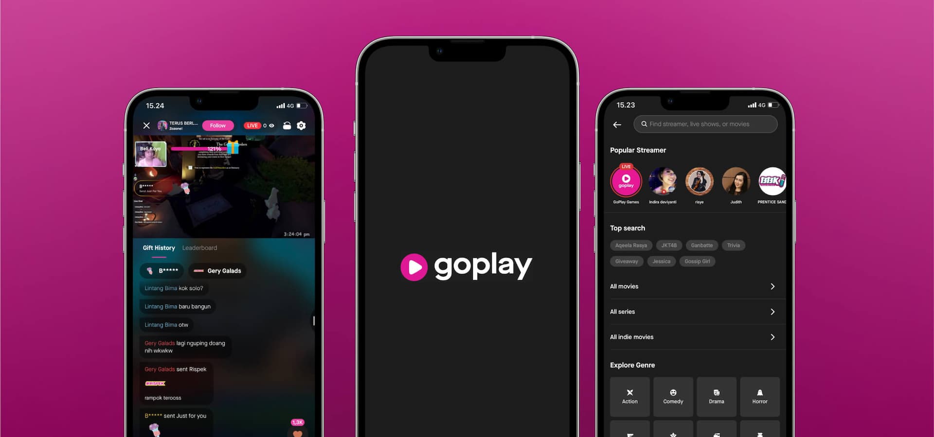 android development with GoPlay